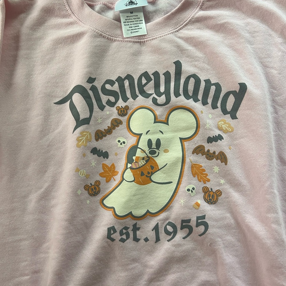 Disneyland Mickey Mouse Ghost Crewneck